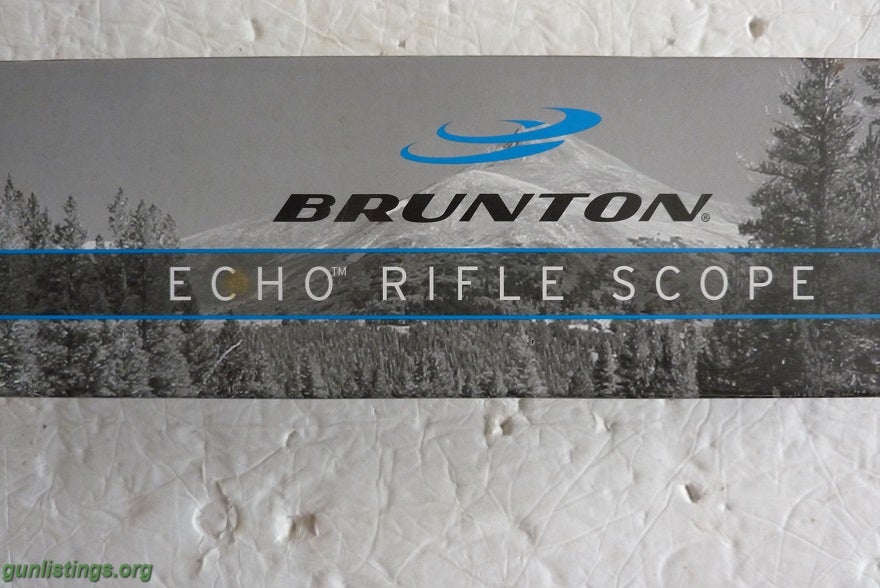 Accessories BRUNTON ECHO 3-9x40 RIFLESCOPE NIB