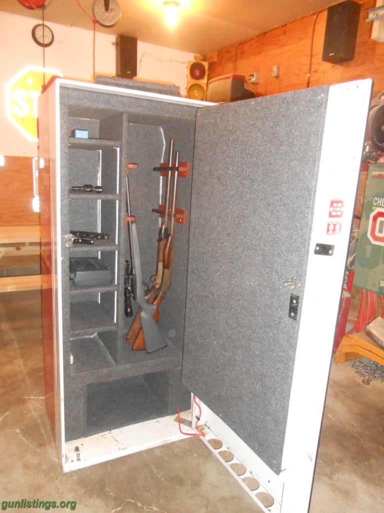 Accessories Coke Machine Converted Into Gun Safe/cabinet