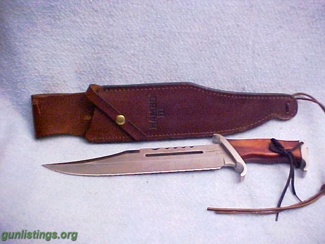 Misc RAMBO III Replica Knife