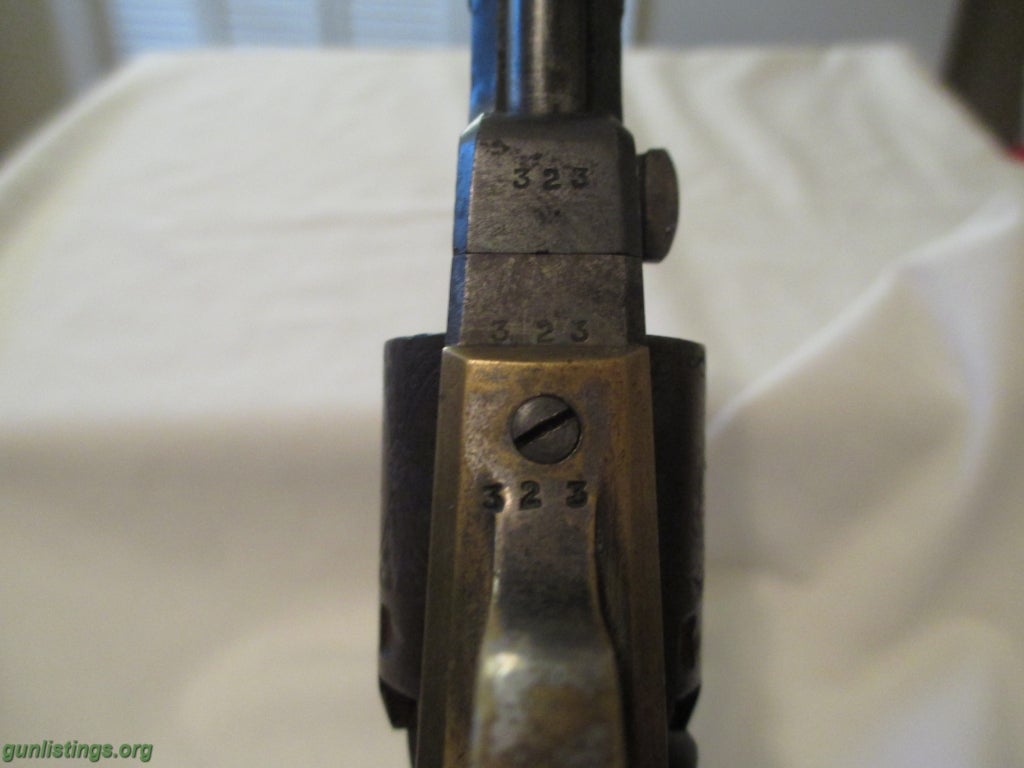 Pistols 1859 Manhattan Series I S/n 323