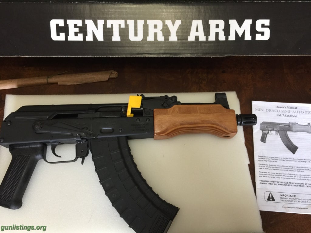 Pistols -!- AK-47 MINI DRACO Century Arms -!-