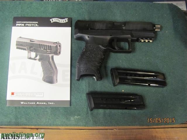 Pistols Walther PPX M1 SD 9mm Threaded Barrel