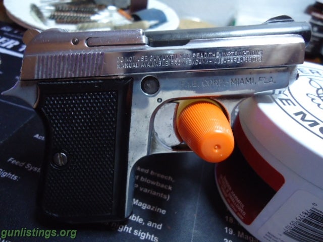 Pistols FIE EXCAM GT-27 .25 APC
