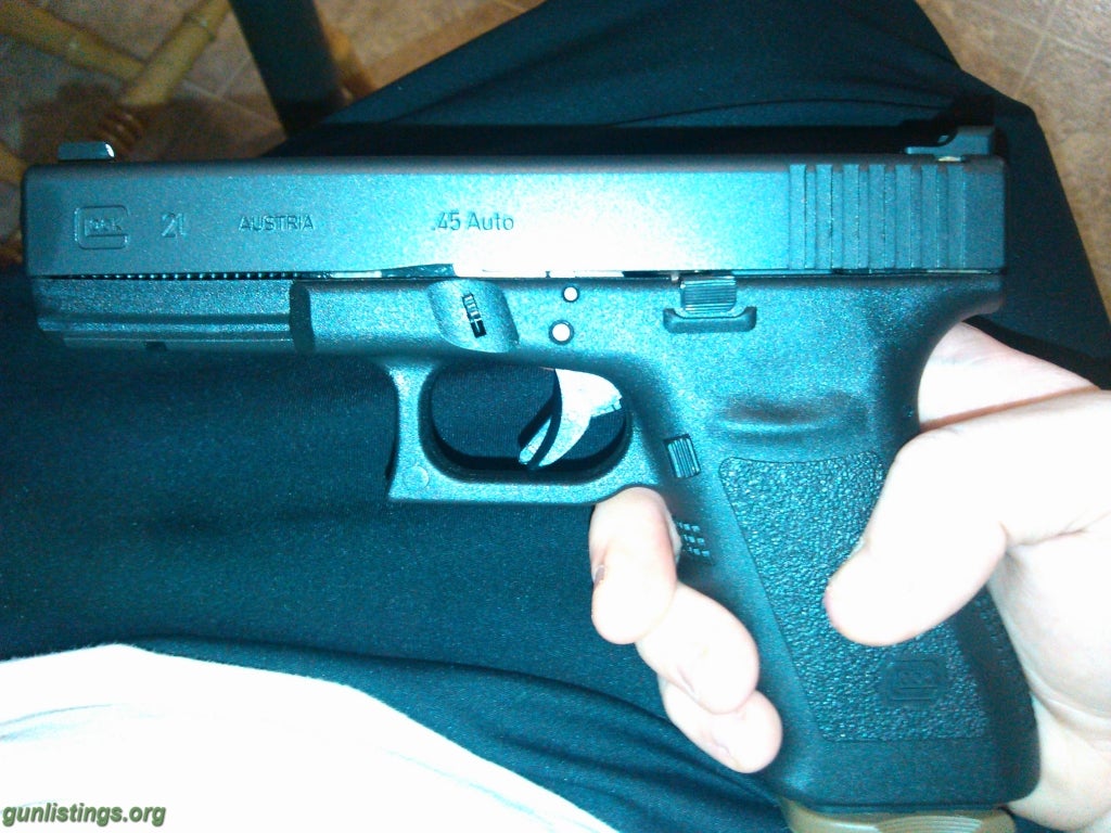 Pistols Like New Gen 3 Glock 21 Sf With Upgrades