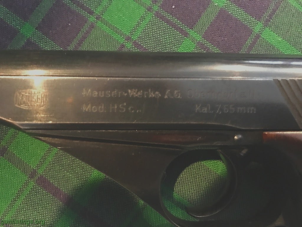 Pistols Mauser HSc 32 Auto