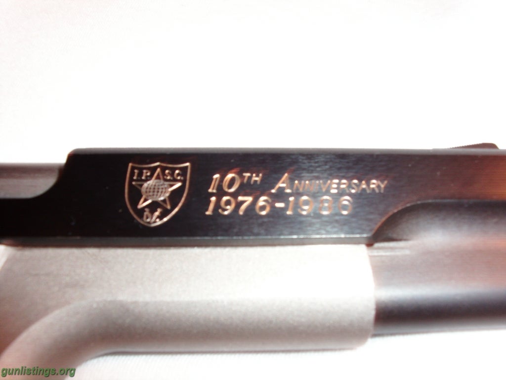 Pistols S&W Model 745, 45 Single Action, IPSC 10th Anniversary