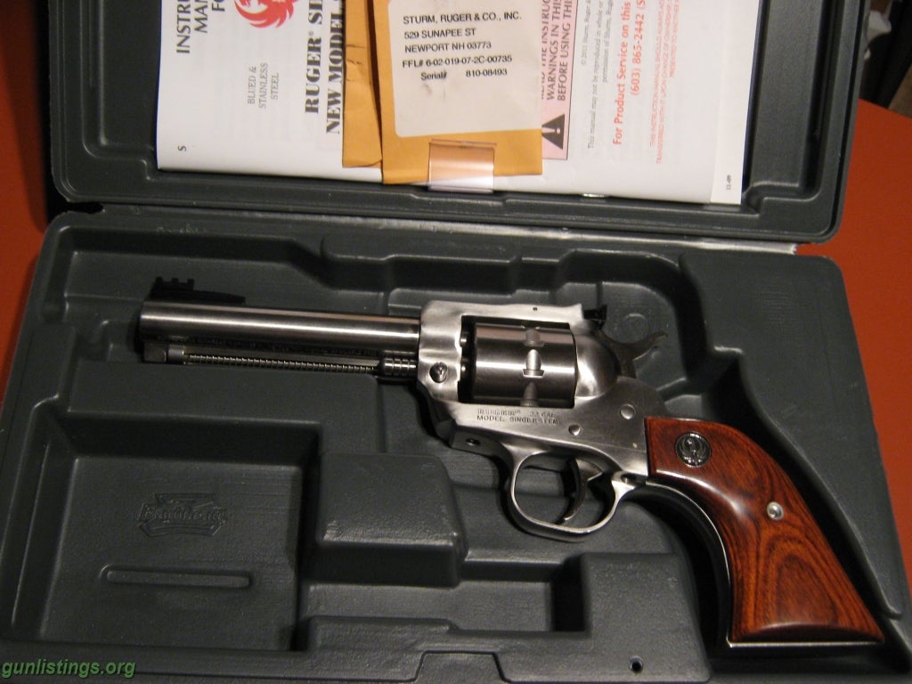Pistols New, RUGER SUPER SINGLE TEN SHOT 22 SS Revolver, Ammo