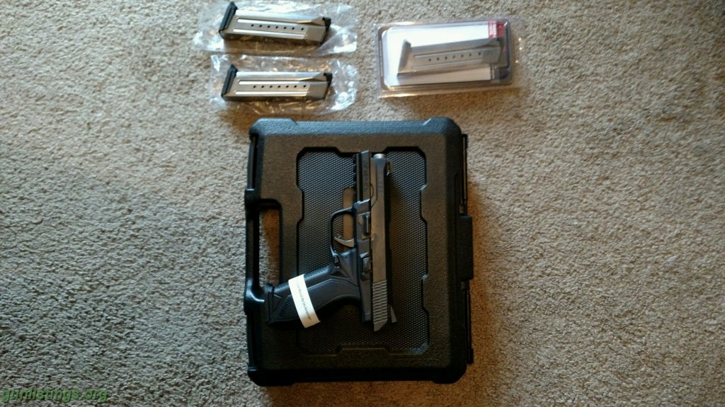 Pistols NIB RugerAmerican Pistol 9mm 17rd And Xtra Mags New