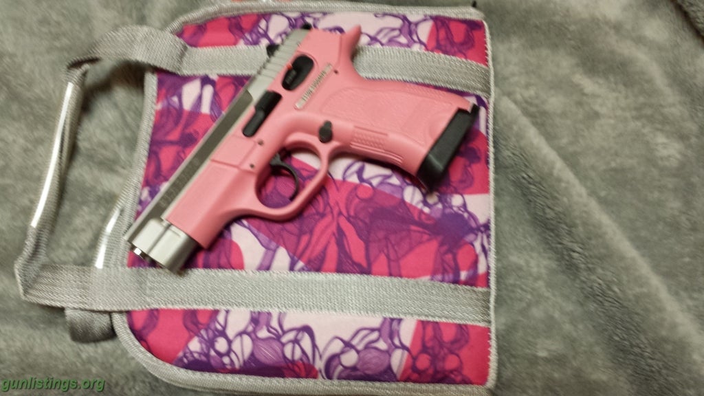 Pistols PINK LADY 9MM COMPACT PISTOL - STAINLESS AUTO