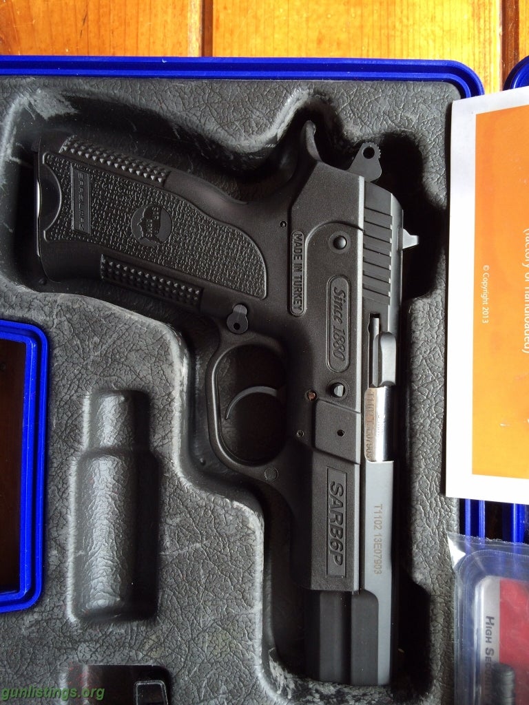 Pistols Sar B6P 9mm