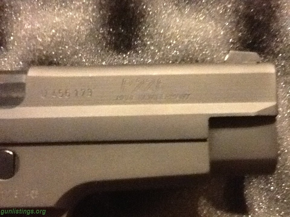 Pistols Sig P226 West German 9mm