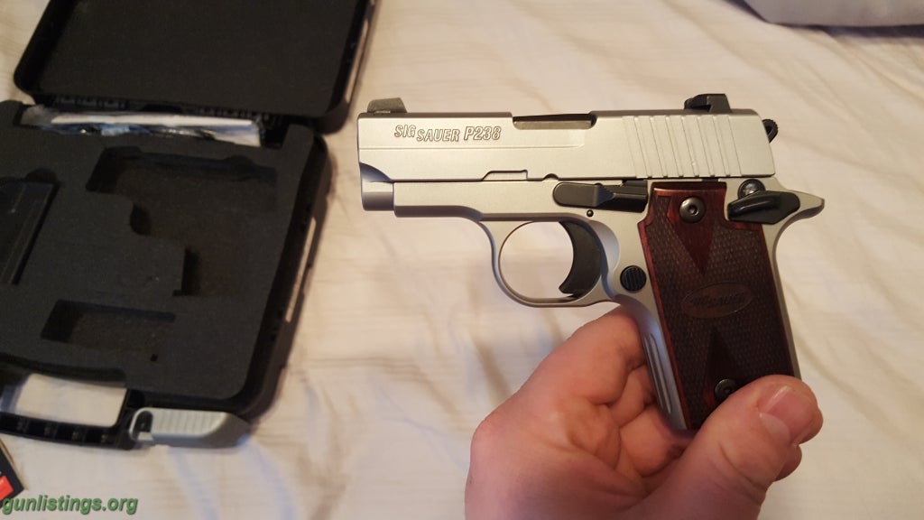 Pistols Sig P238 HD With Rosewood Grips