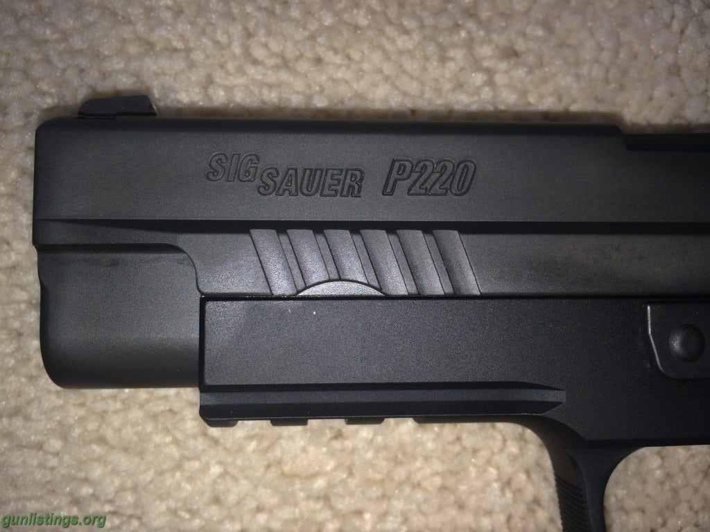 Pistols SIG SAUER Extreme P220R-45-XTM-BLKGRY