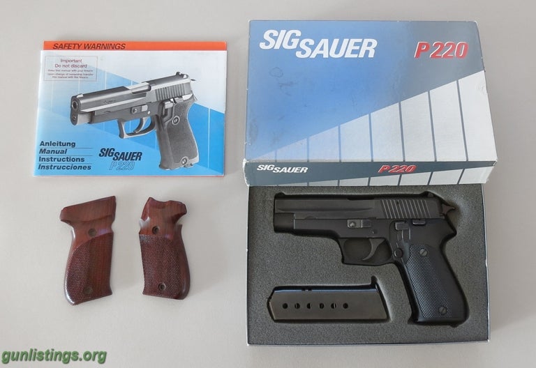 Pistols SIG SAUER P220 .45 ACP PISTOL