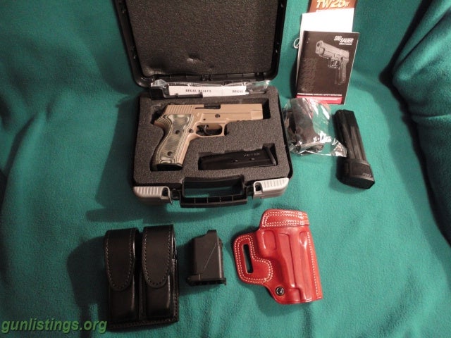 Pistols SIG SAUER P227 45 ACP With Extras.