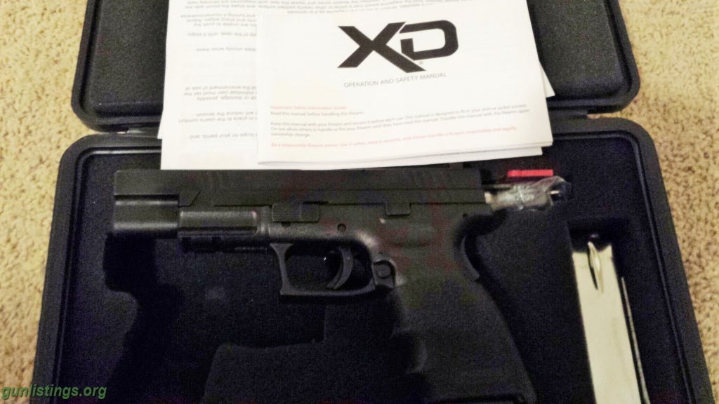 Pistols Springfield XD 5â€³ Full Size Tactical Model .40SW