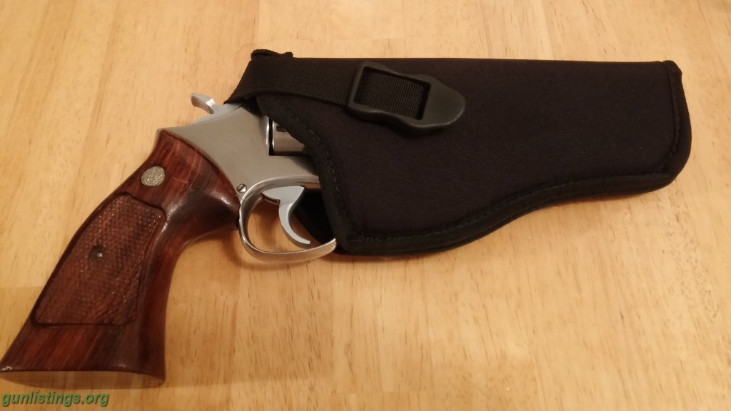 Pistols S&W Model 66-2 Stainless .357 Mag 4