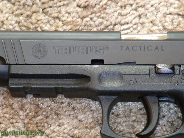 Pistols The â€œOriginalâ€ Taurus 24/7 OSS DS Tactical In S&W .40 C