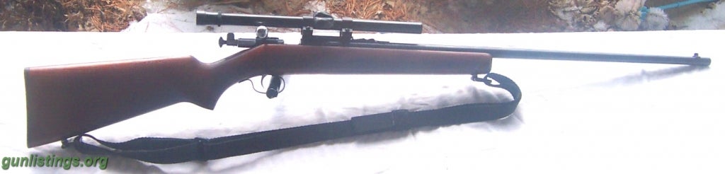 Rifles .22 Cal. Winchester Model  # 67 -- BOLT ACTION RIFLE