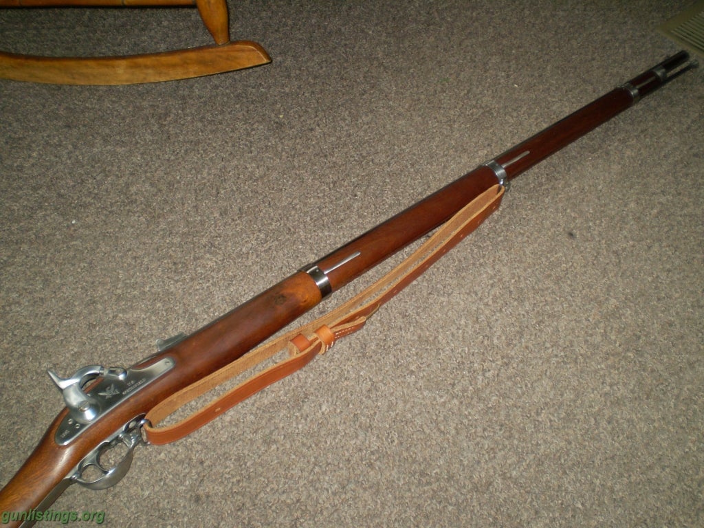 Rifles 1861 Armi Sport Springfield .58 Cal Bayonet + Scabbord