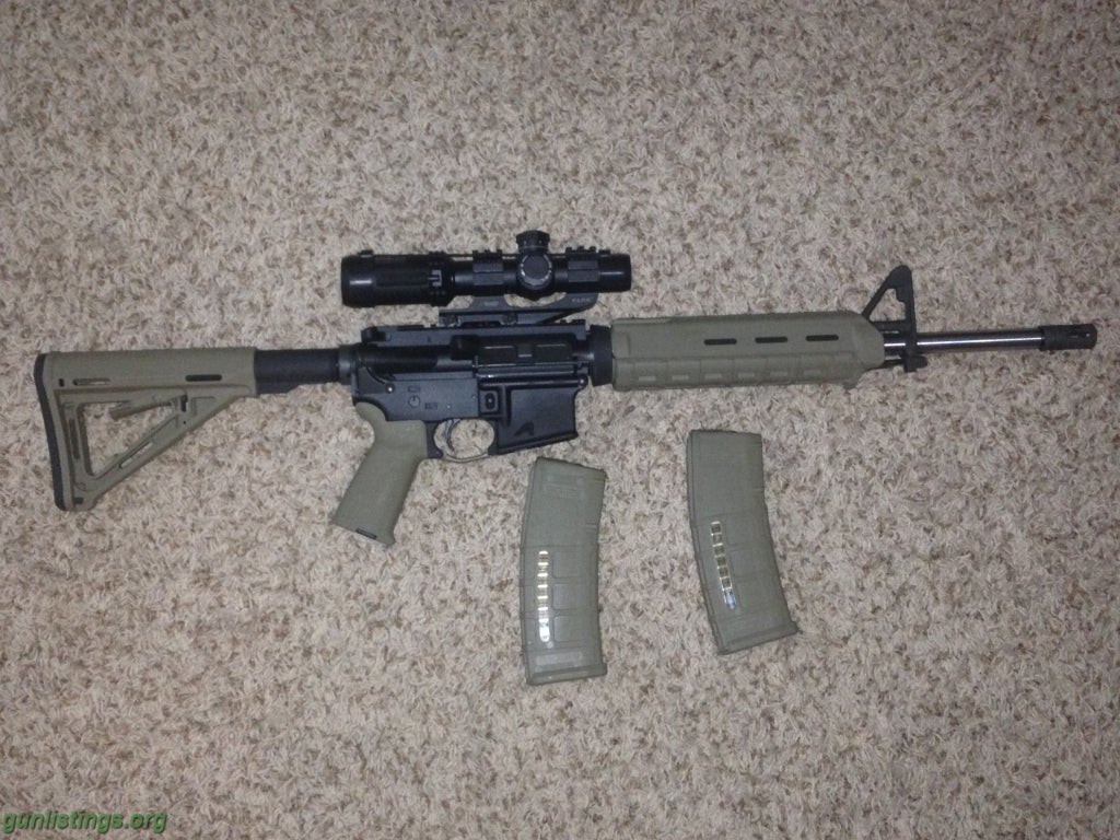 Rifles AR15 16in FDE