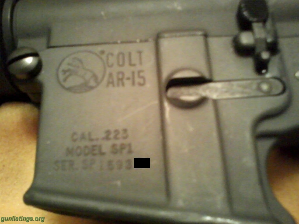 Rifles Colt AR-15 SP1