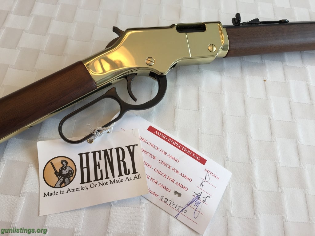 Rifles Henry Golden Boy Rifle NIB .22LR Octagon Barrell