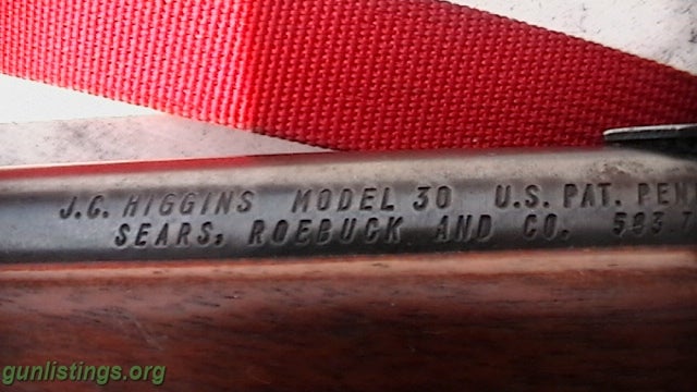 Rifles J C. Higgins 22