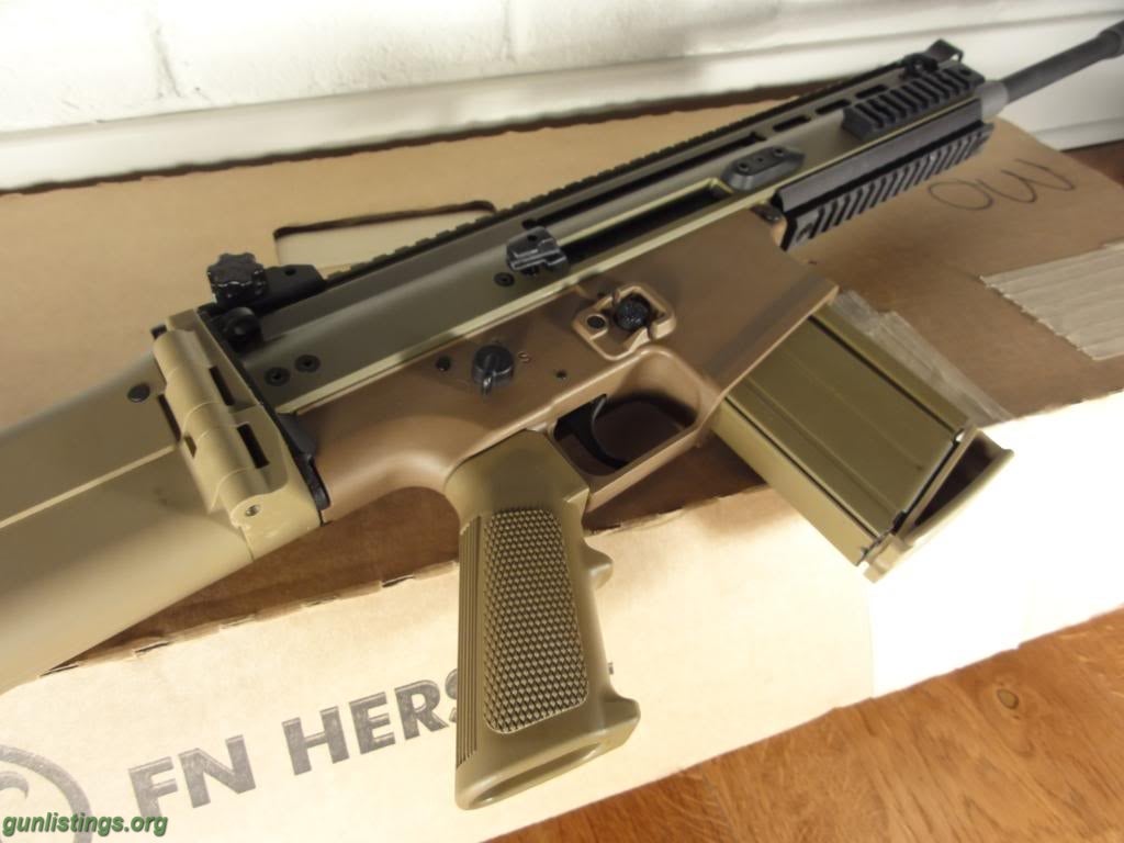Rifles New FN SCAR 17 FDE 308