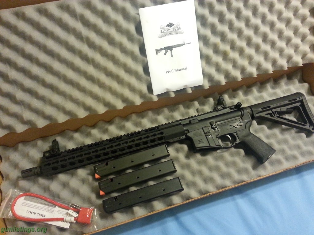 Rifles NIB, Factory-built PSA 9mm Carbine W/extras