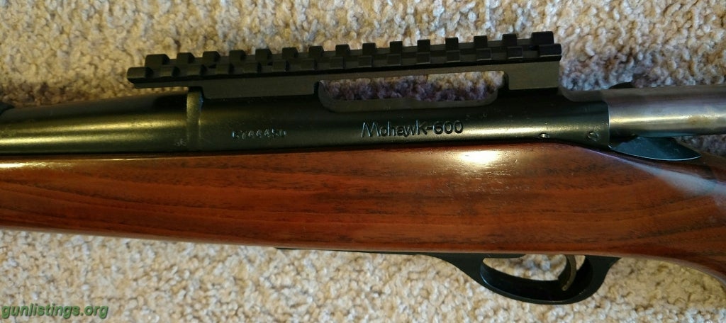 Rifles Remington 600 Mohawk .243 Rifle With 4-16x40 Scope