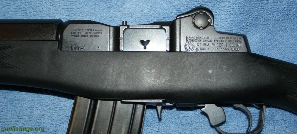 Rifles Ruger Mini-14GB