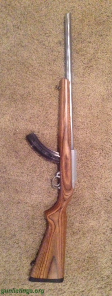 Rifles RUGER STAINLESS HAMMER FORGED BULL BARREL LIKE NEW10/22