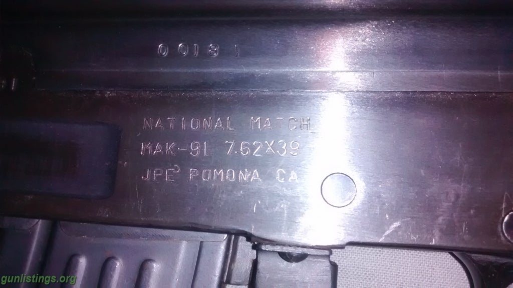 Rifles Super Rare MAK 91 AK Unfired.
