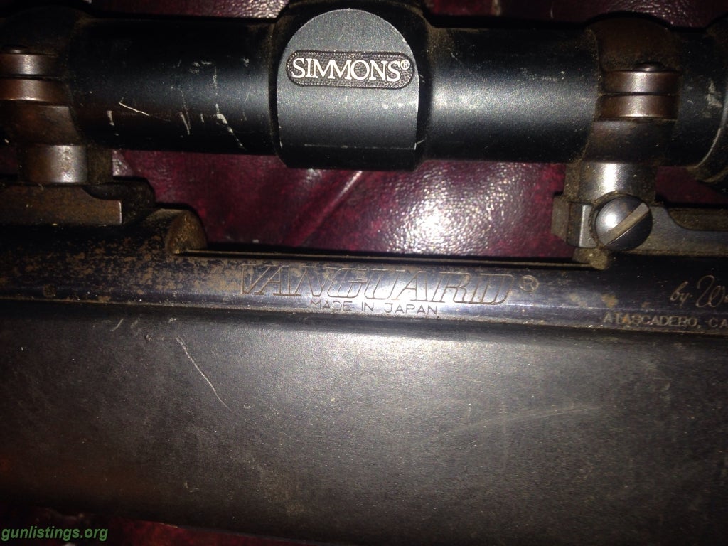 Rifles Weatherby 270 With Simmons Scope