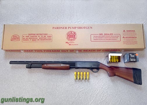 Shotguns H&R Pardner Pump 20 Ga Shotgun/Perfect Home Defense