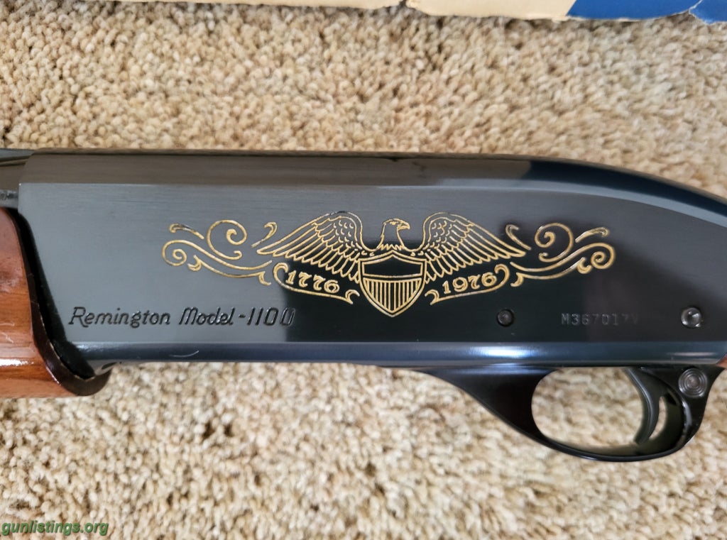 Shotguns Remington 1100 Bicentennial 12 Gauge