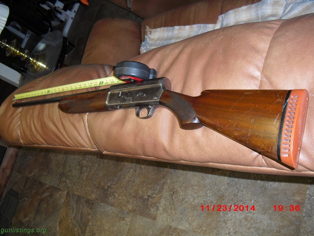 Shotguns Remington Model 11 Sportsman 20 Gauge Cyl Bore With Cho