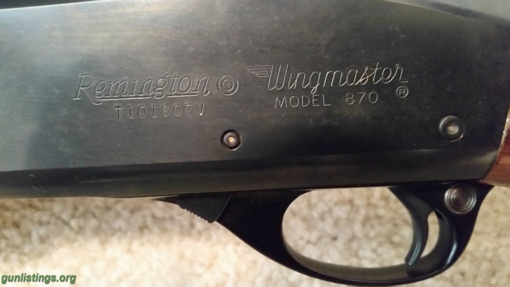 Shotguns Remington Wingmaster Model 870