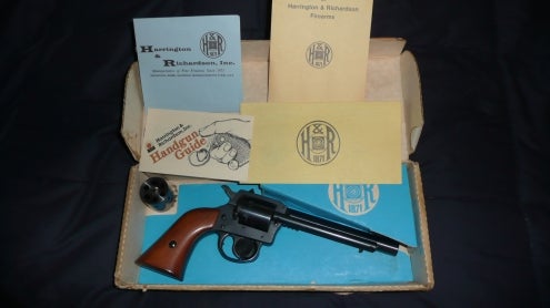 Pistols H&r 22lr,22 Mag Revolver