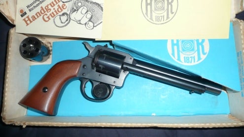 Pistols H&r 22lr,22 Mag Revolver