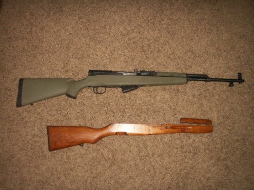 Rifles Norinco SKS - 7.62x39 - Two Stocks