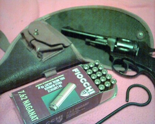 1895 nagant revolver 7 62x38r w ammo in joplin missouri gun