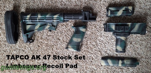 Accessories FS/T AK 47 Stock Set Camo