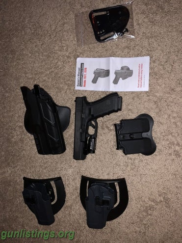 Accessories Glock 17 Or Glock 22 Holsters And Mag Holder