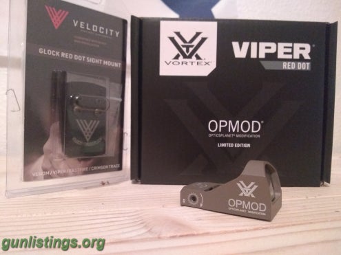 Accessories Vortex Viper OPMOD W/Glock Mount