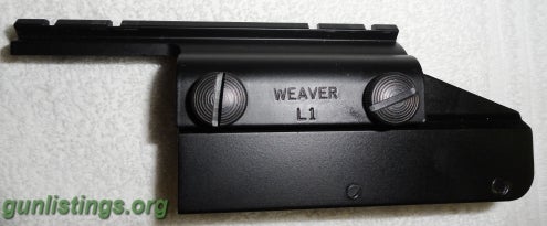 Accessories Weaver Low Style Converta-Mount Remington 870 / 1100 /