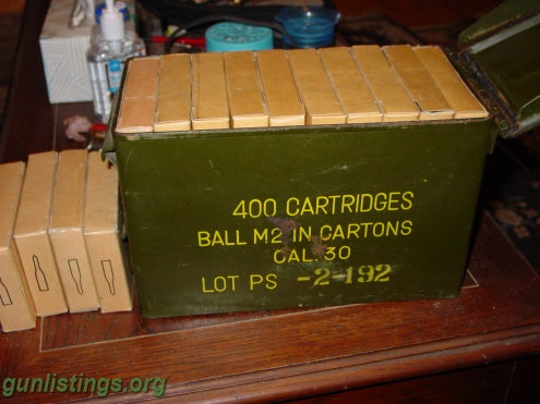 30 cal m2 ball ammo in akron / canton, Ohio gun classifieds