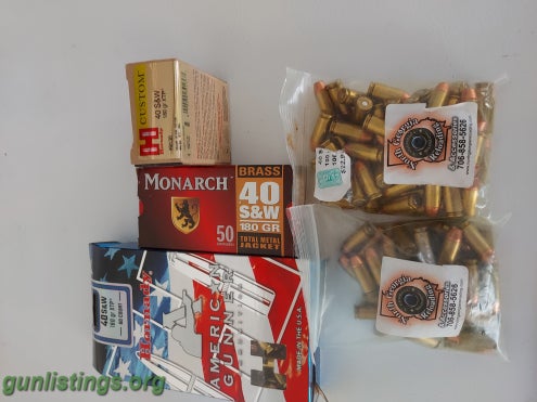 Ammo 40 S&w Ammo For Sale