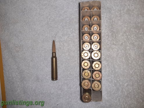 Ammo 6.5 X 55 Components